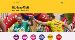 Desktop Screenshot of bludenz-laeuft.at