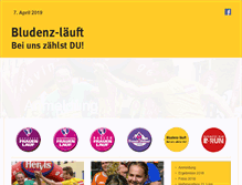 Tablet Screenshot of bludenz-laeuft.at